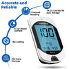 Metene TD-4116 Blood Glucose Monitor Kit, 150 Glucometer Strips, 150 Lancets, 1 Blood Sugar Monitor, Blood Sugar Test Kit with Control Solution, Lancing Device, No Coding, Large Display